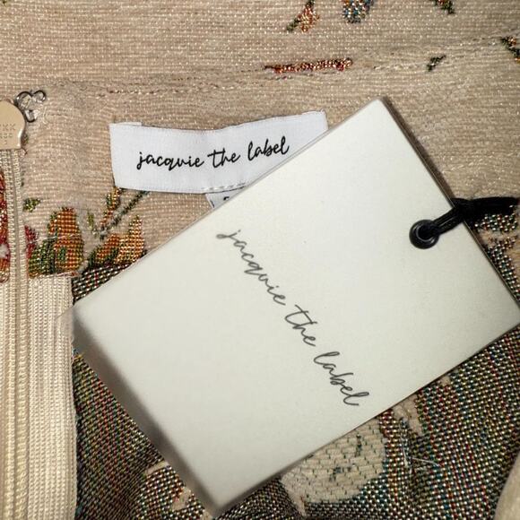 Beige Floral Skort - Picture 5 of 5